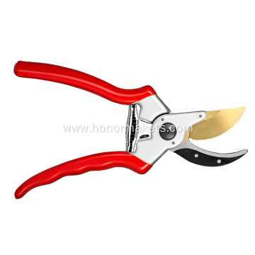 Professional Garden trimming pruner titanium made garden tools of bypass pruning shear for flowers/trees